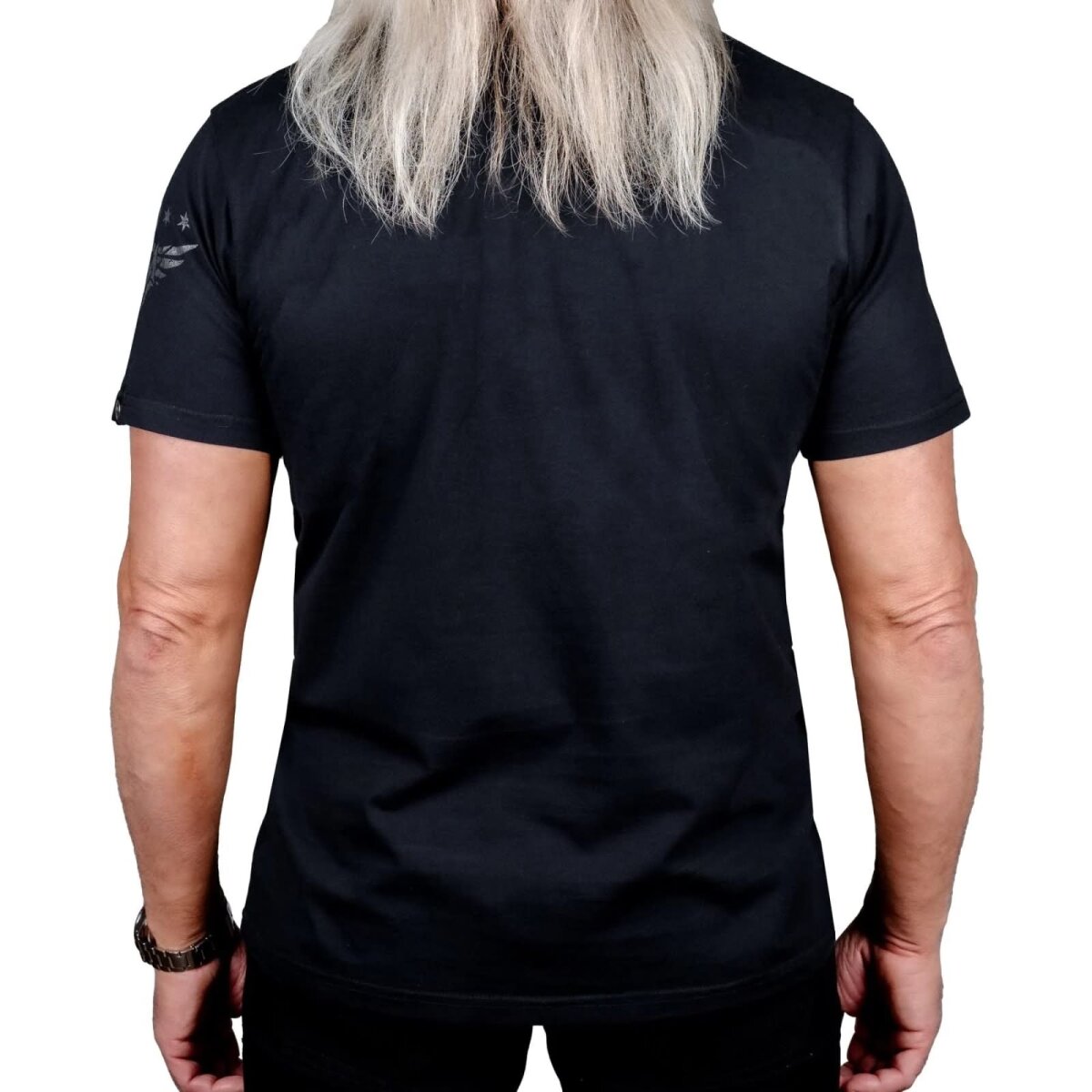 Preview: WORNSTAR Herren Machine Shop Tee T-Shirt schwarz