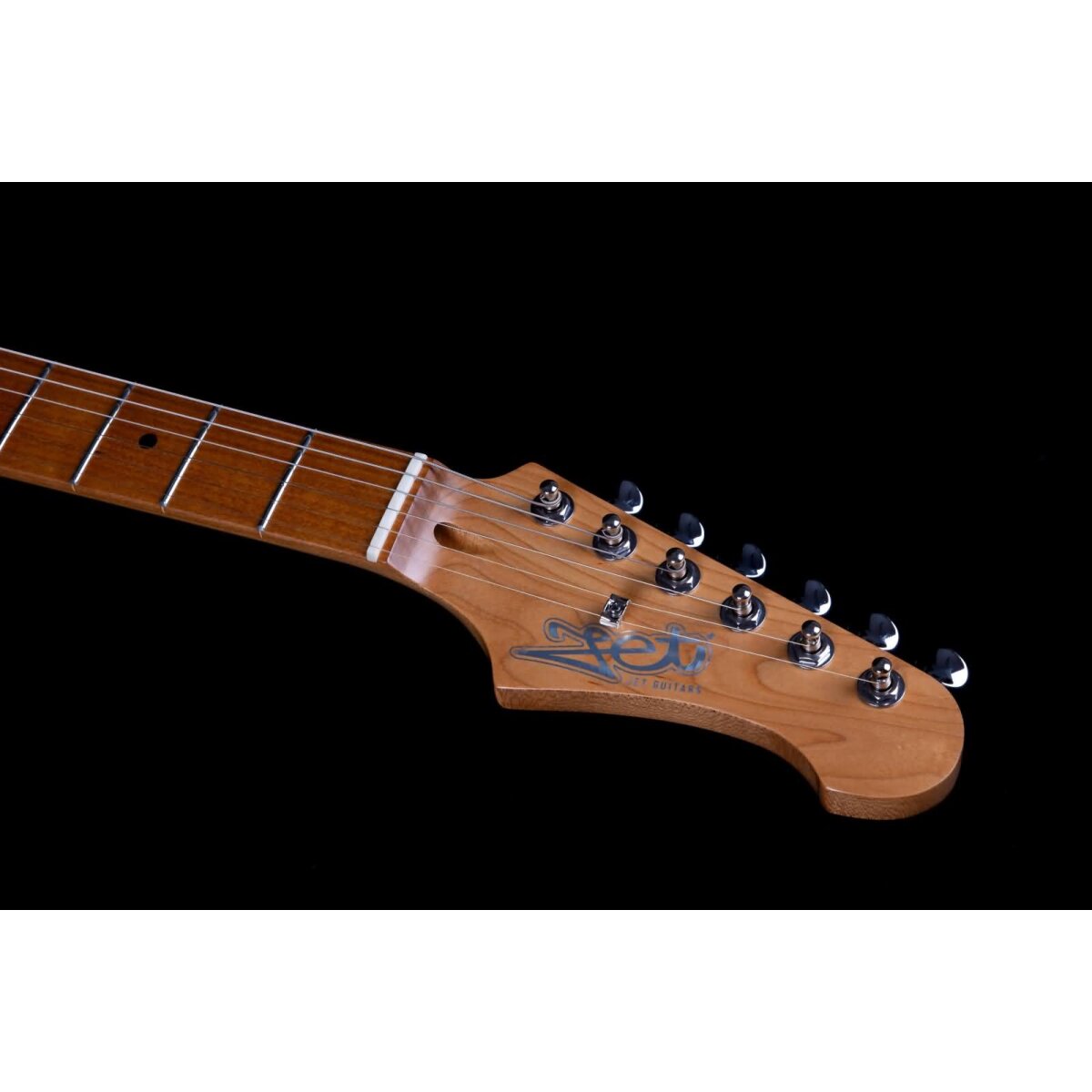 Preview: ROCK-HUS Jet Guitars JS-300 BGD Burgundy Pink