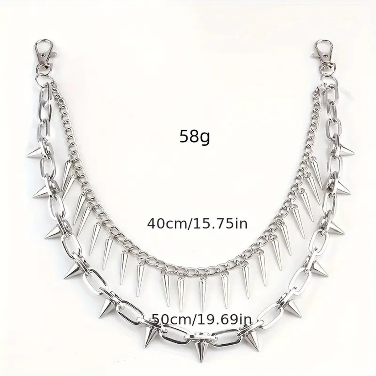 Preview: ROCK-HUS Hüft und Taschenkette Spitzen