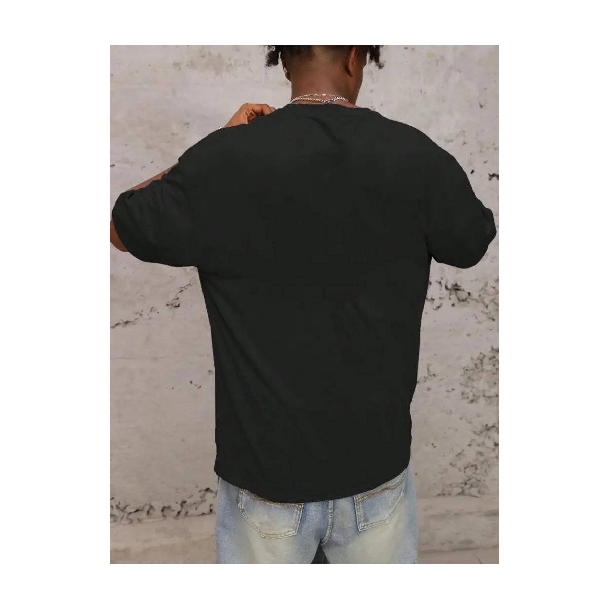 Preview: ROCK-HUS T-Shirt schwarz Rock & Roll Cross-Guitars