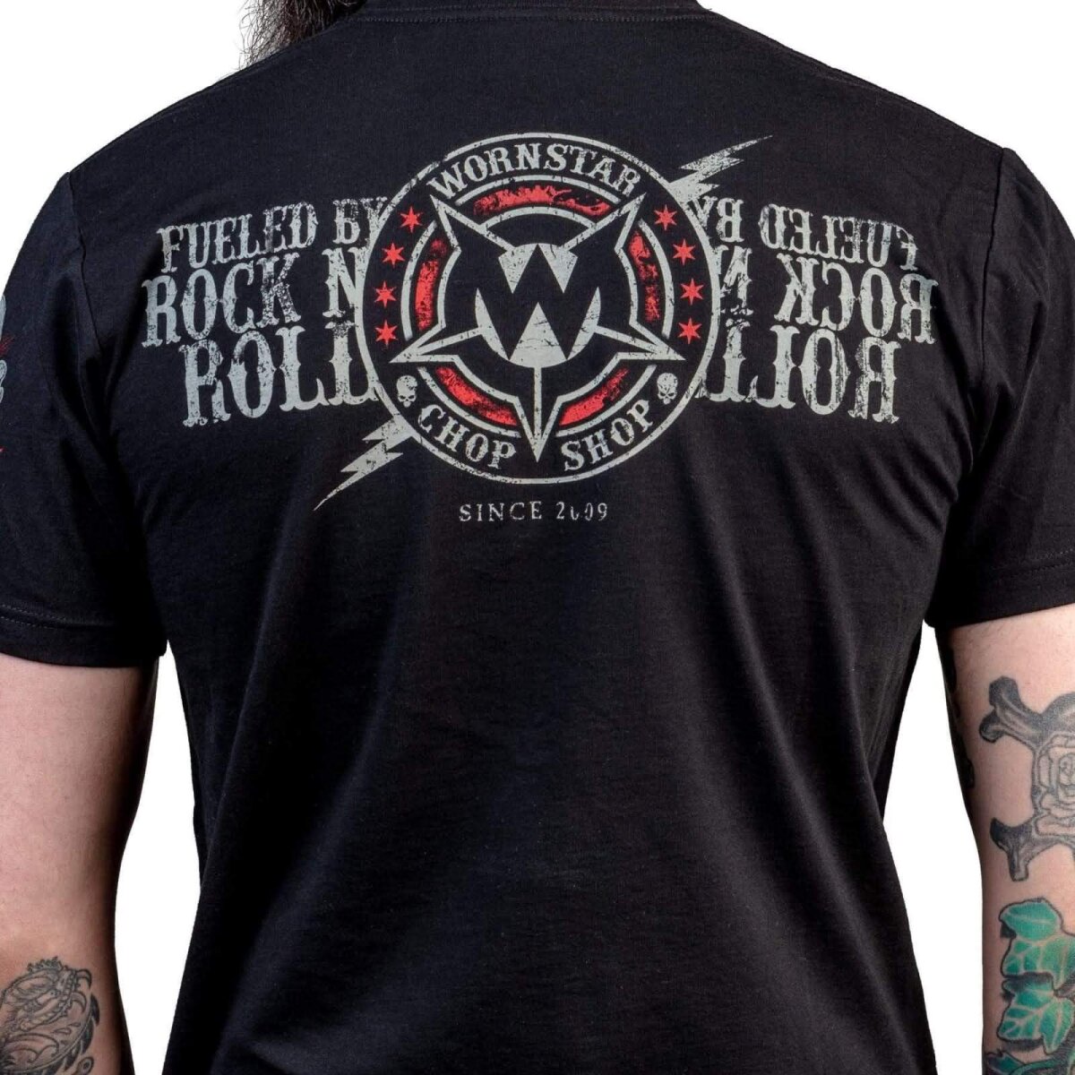 Preview: WORNSTAR Herren Artist Asylum Signature Series Electric Tee T-Shirt schwarz