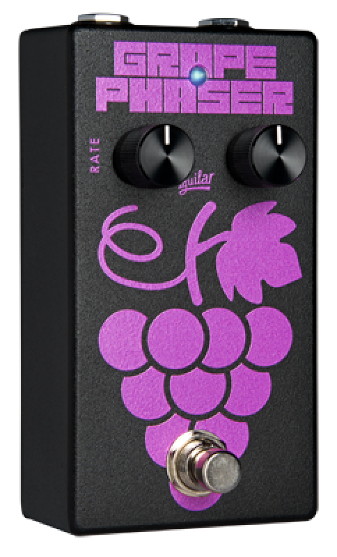 Preview: AGUILAR Effektpedal, GRAPE PHASER Gen2, 4-Stage Analog Phaser für Bass