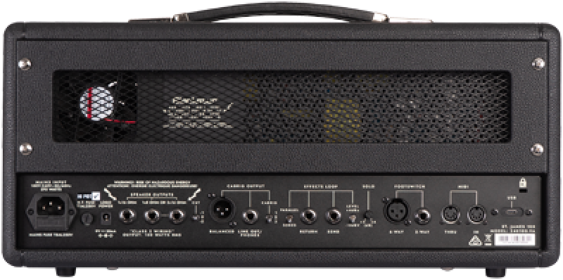 Preview: BLACKSTAR E-Gitarrentopteil, St. James 100H, 100W, Schwarz