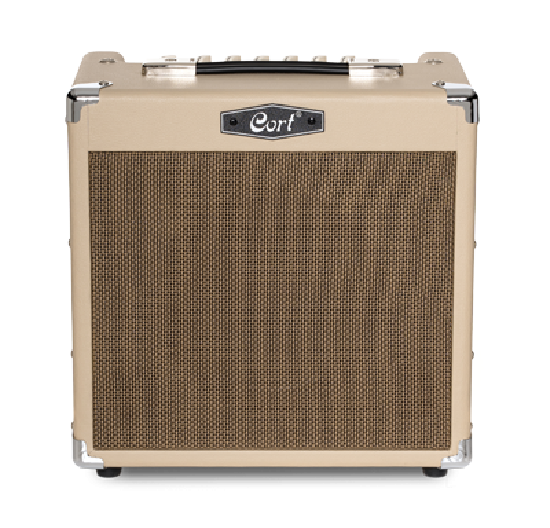 Preview: CORT E-Gitarrencombo, CM15R, White Sand, 15 Watt