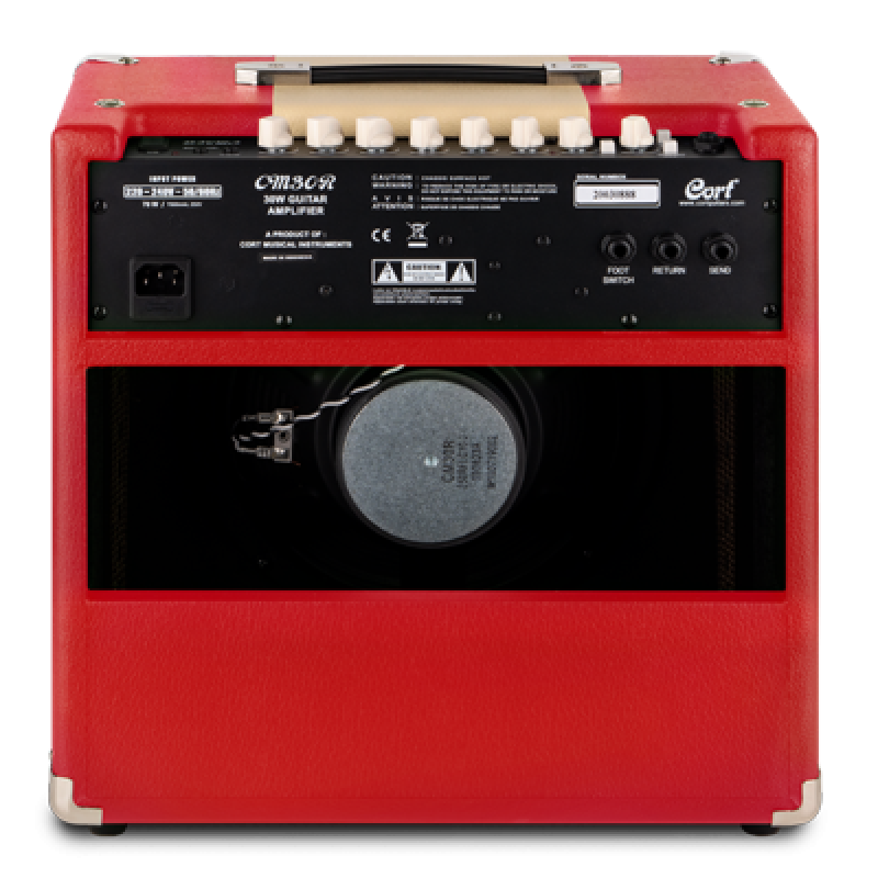 Preview: CORT E-Gitarrencombo, CM30R, Dark Red, 30 Watt