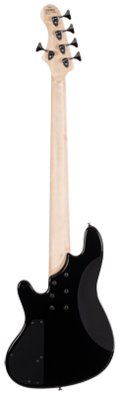 Preview: CORT Bassgitarre, Elrick NSJ5, Schwarz, 5-Saiter, Softcase