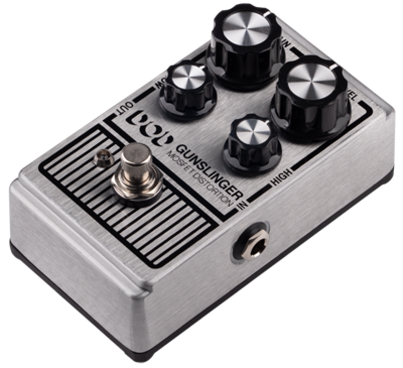 Preview: DIGITECH Effektpedal, DOD Gunslinger, MOSFET Distortion Pedal