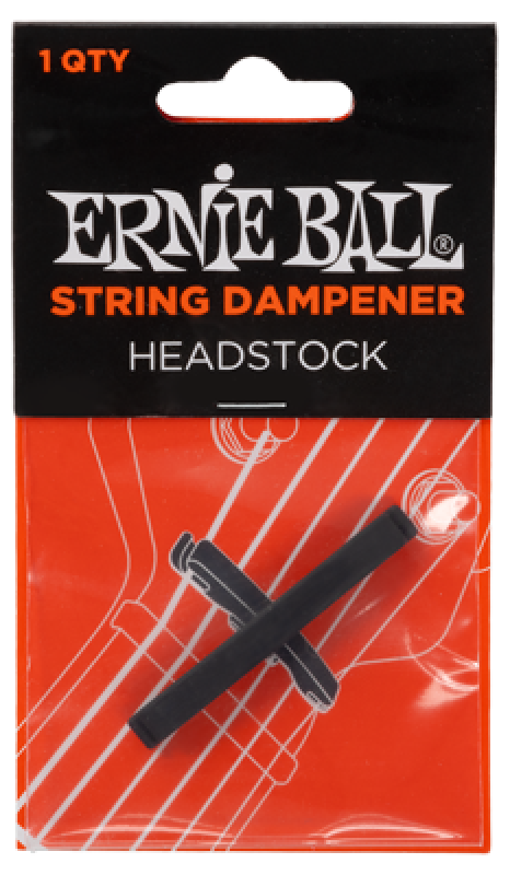 Preview: ERNIE BALL Zubehör, Saitendämpfer Gitarre, Kopfplatte