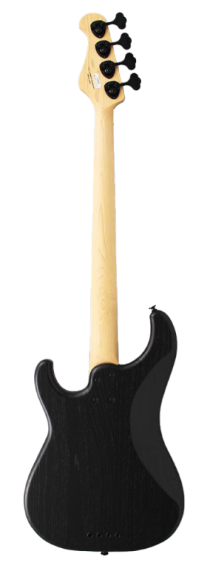 Preview: FGN Bassgitarre, J-Standard Mighty Power, Open Pore Black, Gigbag