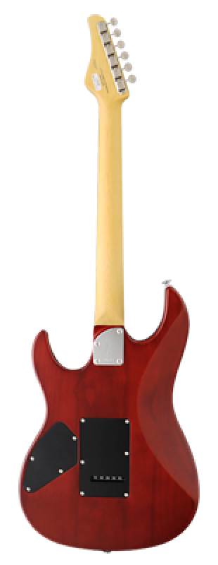 Preview: FGN E-Gitarre, J-Standard Odyssey DU, Koa Natural Burst, Tasche