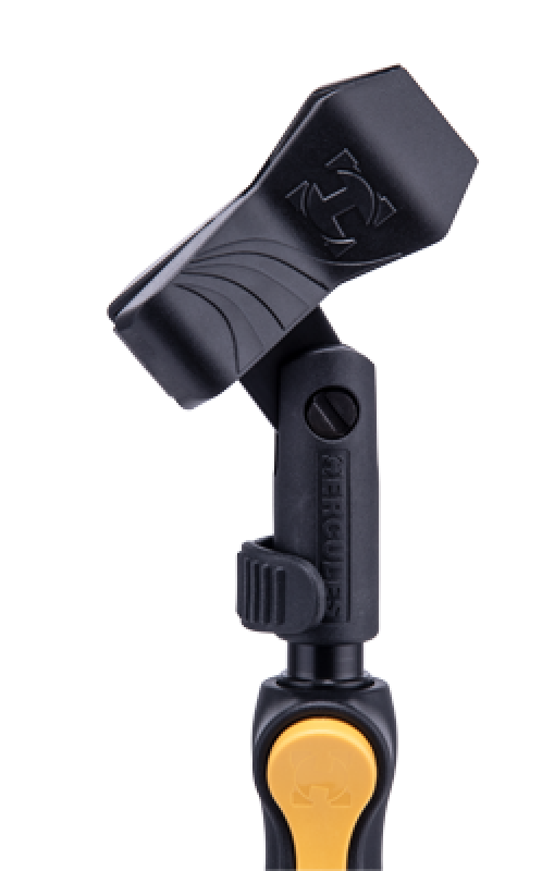 Preview: HERCULES Mikrofonständer, PLUS Version, 30,5-40cm, Guss-Sockel