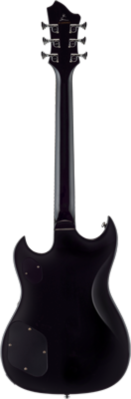 Preview: HAGSTROM E-Gitarre, Signature Pat Smear, Black Gloss