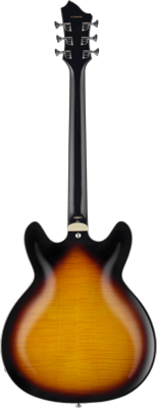 Preview: HAGSTROM E-Gitarre, Super Viking, Tobacco Sunburst