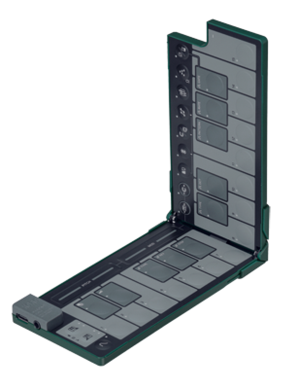 Preview: KORG USB-Controller, nanoKEY Fold, 25 Tasten, klappbar, Alpine Green,