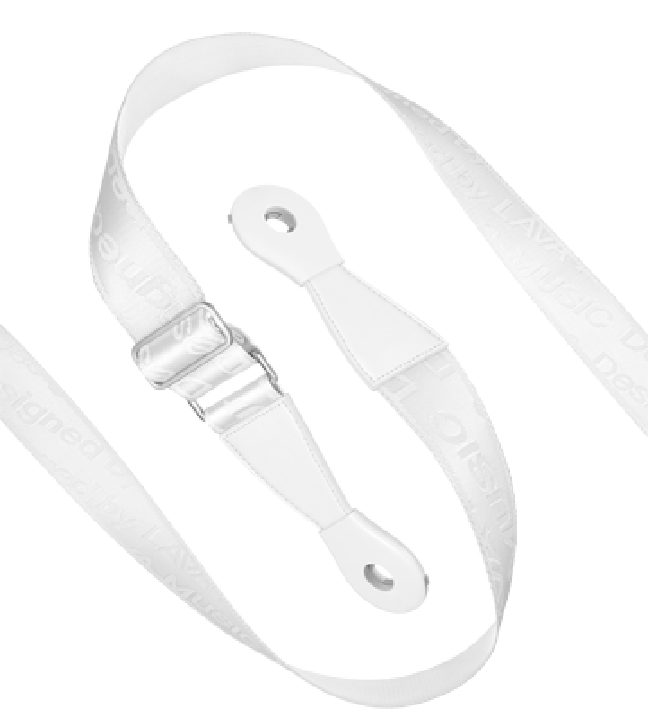 Preview: LAVA Gitarrengurt, Ideal Strap 2, White