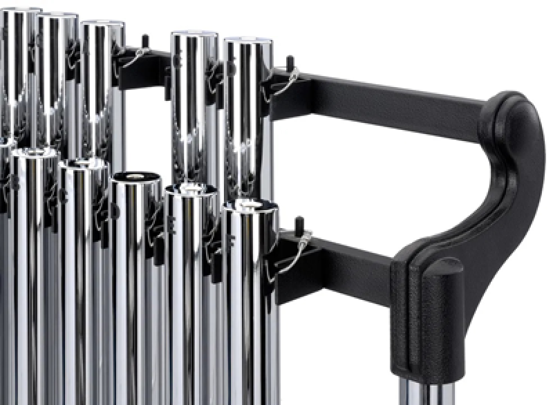 Preview: MAJESTIC Röhrenglocken, Prophonic Series, 22 Röhren,1.8 Oktaven A#4-G6