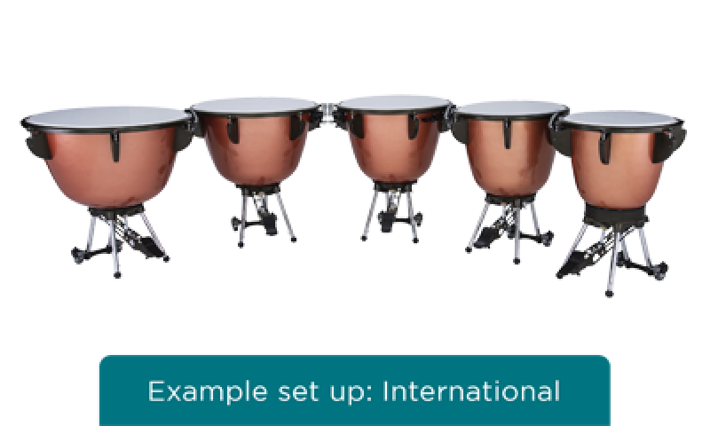 Preview: MAJESTIC Pauke, Concert Series, 20", Fiberglas, tiefgezogen, deutsch