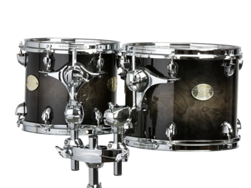 Preview: MAJESTIC Konzert Tom, Prophonic Series, 12"x10", Doppelfell, Black Daw