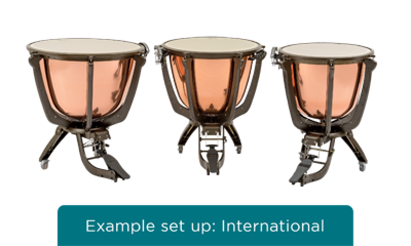 Preview: MAJESTIC Pauke, Prophonic Series, 20", Kupfer, poliert, tiefgezogen, d