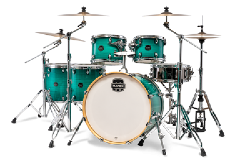 Preview: MAPEX Shellset, Armory, Stage+, mit Rosette, Jade Stone Burst #JO