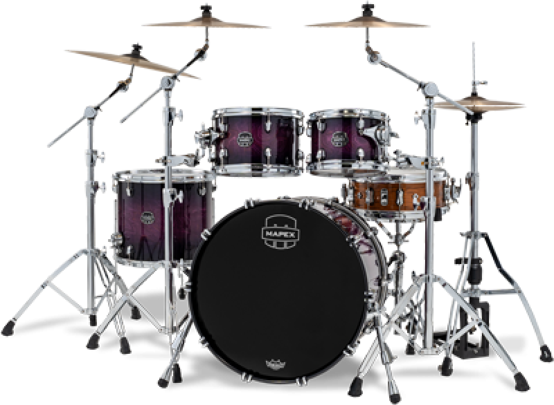 Preview: MAPEX Shellset, Saturn VI, Stage, Royal Purple Burst #XP