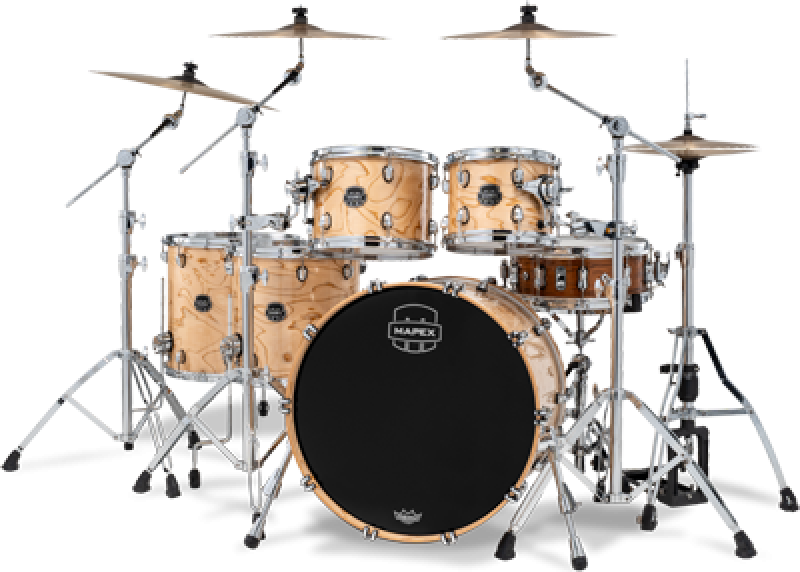 Preview: MAPEX Shellset, Saturn VI, Stage+, Exotic Natural Burl #XN