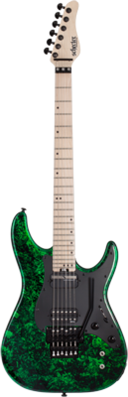 Preview: SCHECTER E-Gitarre, Sun Valley Super Shredder FR S, Green Reign