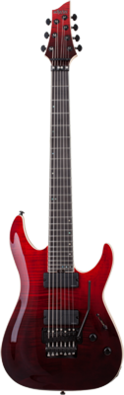 Preview: SCHECTER E-Gitarre, SLS Elite C-7 FR, Blood Burst