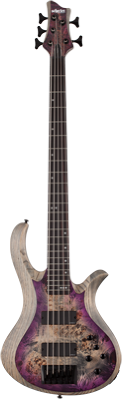 Preview: SCHECTER Bassgitarre, Riot 5, Aurora Burst
