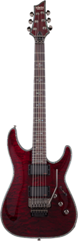 Preview: SCHECTER E-Gitarre, Hellraiser C-1 FR, Black Cherry