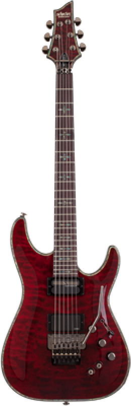Preview: SCHECTER E-Gitarre, Hellraiser C-1 FR S, Black Cherry