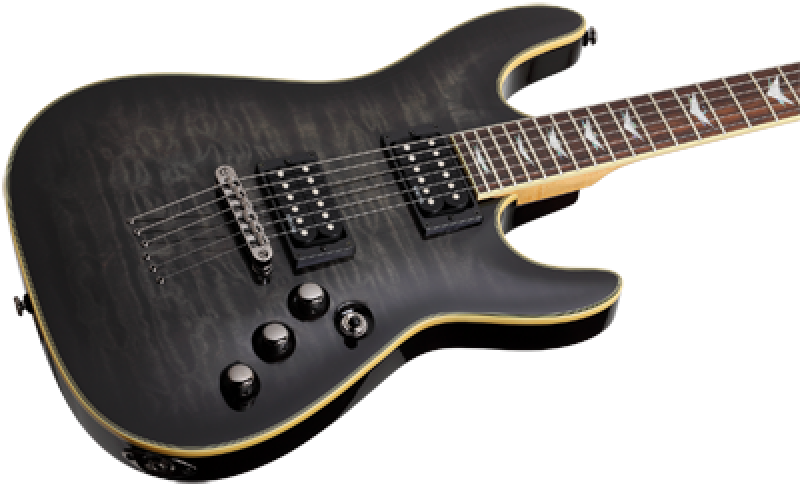 Preview: SCHECTER E-Gitarre, Omen Extreme 6, See-Thru Black