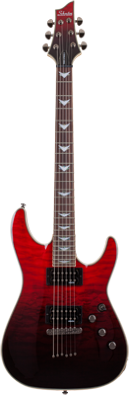 Preview: SCHECTER E-Gitarre, Omen Extreme 6, Blood Burst