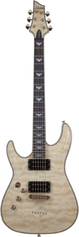 Preview: SCHECTER E-Gitarre, Omen Extreme 6, Gloss Natural, Linkshänder