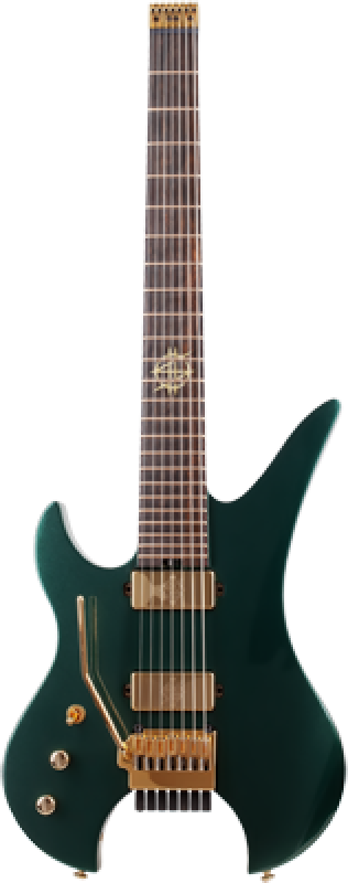 Preview: SCHECTER E-Gitarre, Synyster Gates Custom-7 TR Headless, Oak Green Met