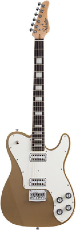 Preview: SCHECTER E-Gitarre, Vintage PT Fastback, Gold Top