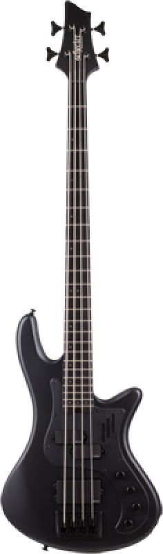 Preview: SCHECTER Bassgitarre, Stiletto-4 Stealth Pro EX, Satin Black
