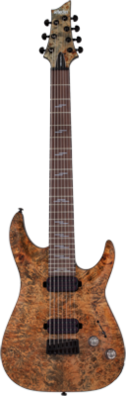 Preview: SCHECTER E-Gitarre, Omen Elite 7, Charcoal