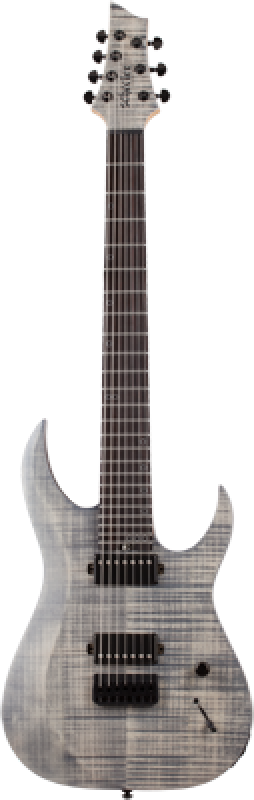 Preview: SCHECTER E-Gitarre, Sunset-7 Extreme, Grey Ghost