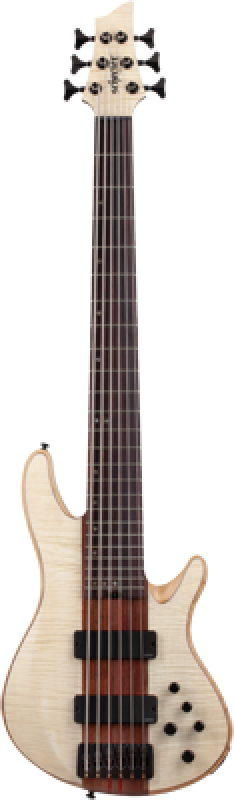 Preview: SCHECTER Bassgitarre, Charles Berthoud CB-6, Natural Satin