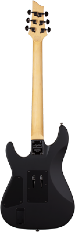 Preview: SCHECTER E-Gitarre, Demon 6 FR, Aged Black Satin