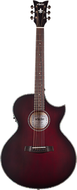 Preview: SCHECTER Westerngitarre, Orleans Stage, Vampyre Red Burst Satin