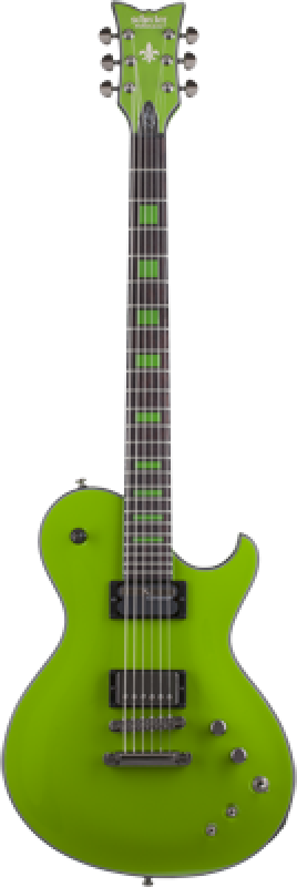 Preview: SCHECTER E-Gitarre, Signature Kenny Hickey Solo-6 EX, Green