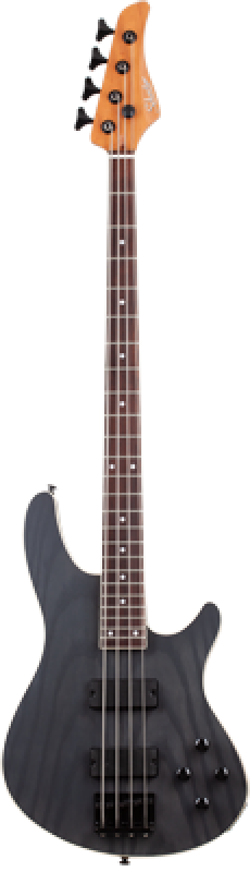 Preview: SCHECTER Bassgitarre, C-4 Standard, Charcoal Satin