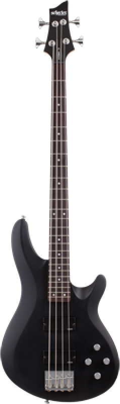 Preview: SCHECTER Bassgitarre, C-4 Deluxe, Satin Black