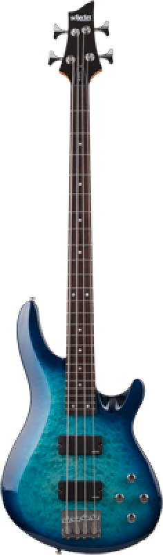 Preview: SCHECTER Bassgitarre, C-4 Plus, Ocean Blue Burst
