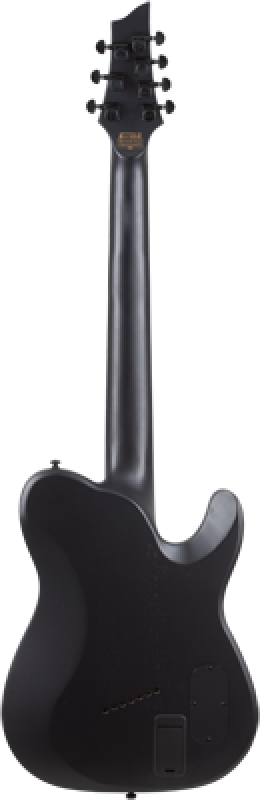Preview: SCHECTER E-Gitarre, PT-7 Multiscale Black Ops, Satin Black Open Pore,