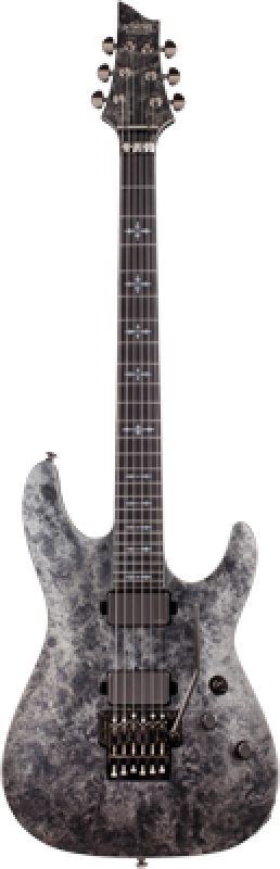 Preview: SCHECTER E-Gitarre, Signature, Ernie C C-1, Satin Black Reign