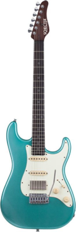 Preview: SCHECTER E-Gitarre, USA Custom Nick Johnston Trad. Wembley, Teal Green