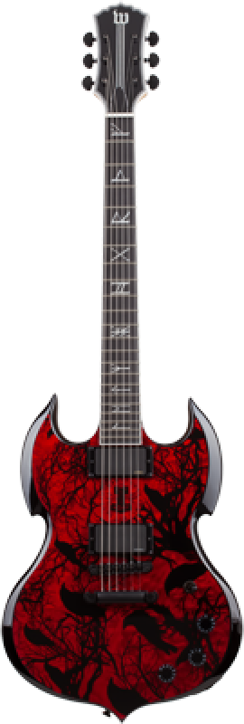 Preview: SCHECTER E-Gitarre, Wylde Audio, Barbarian, Blood Raven